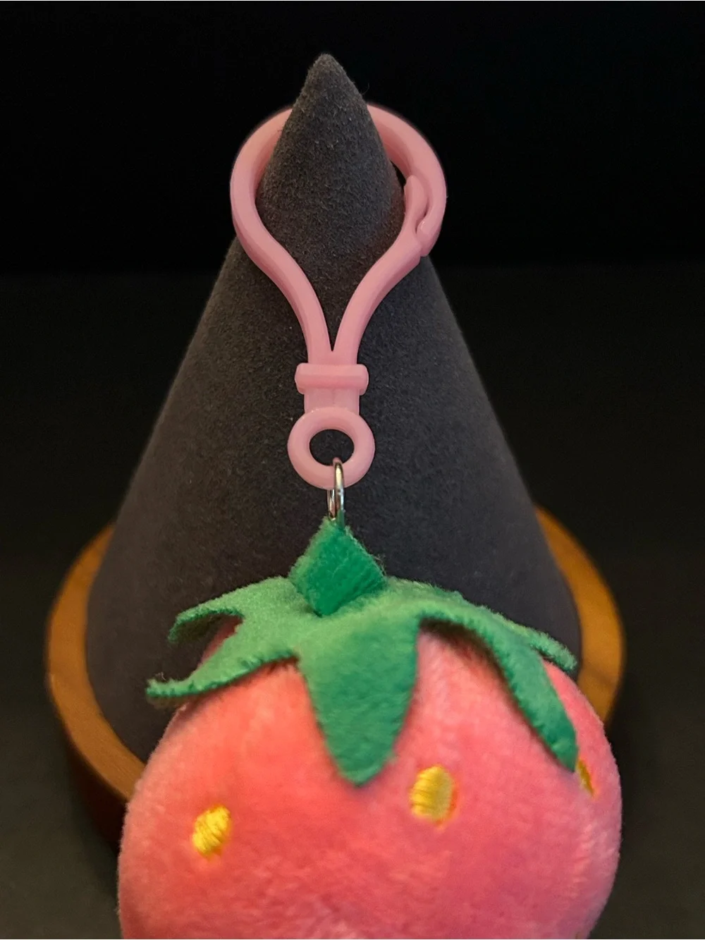 Buy 1 Get 1 FREE - Plush Red or Pink Strawberry 🍓 Bag Charm Zipper Pull